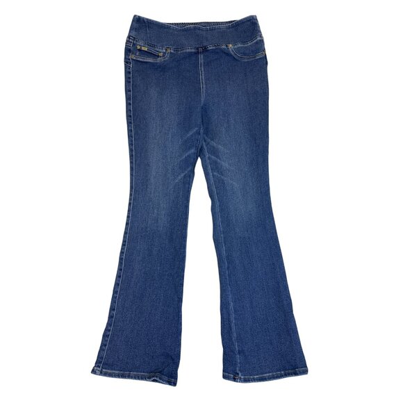 DSquared2 Women’s Blue Denim Bootcut Jeans Size LT - New - Picture 1 of 9